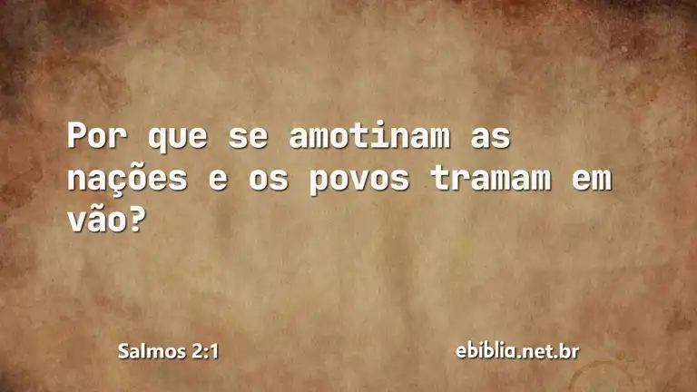 Salmos 2:1