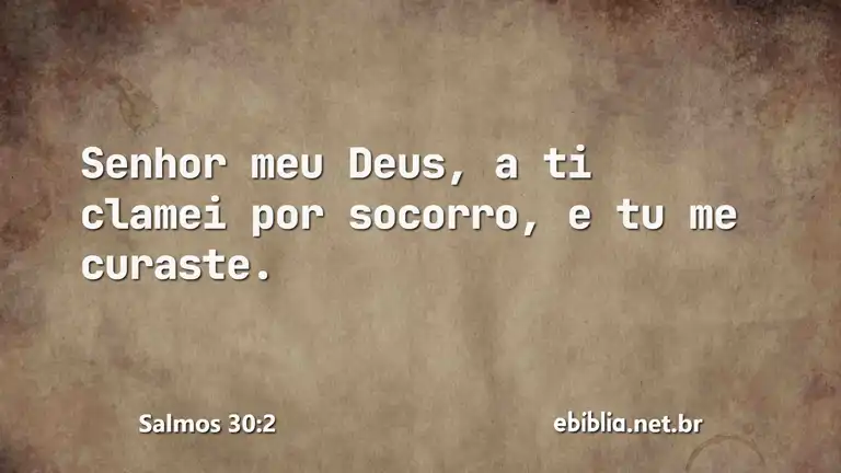 Salmos 30:2