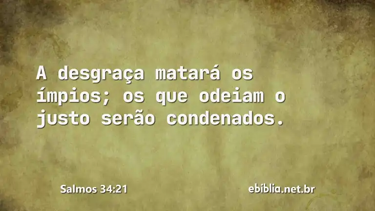 Salmos 34:21