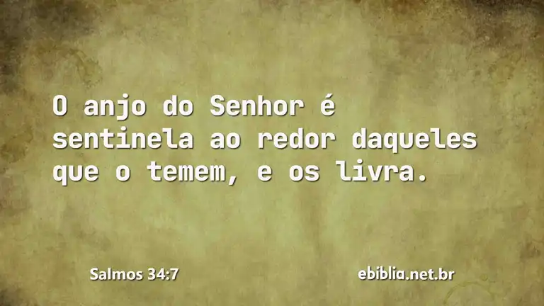 Salmos 34:7