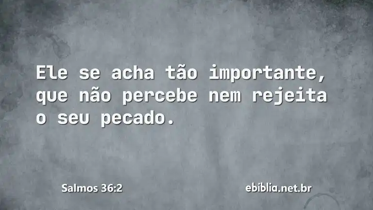 Salmos 36:2