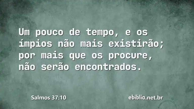 Salmos 37:10