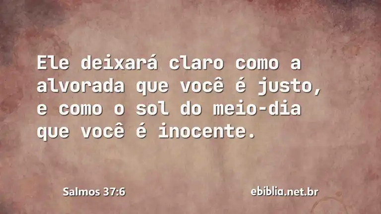 Salmos 37:6