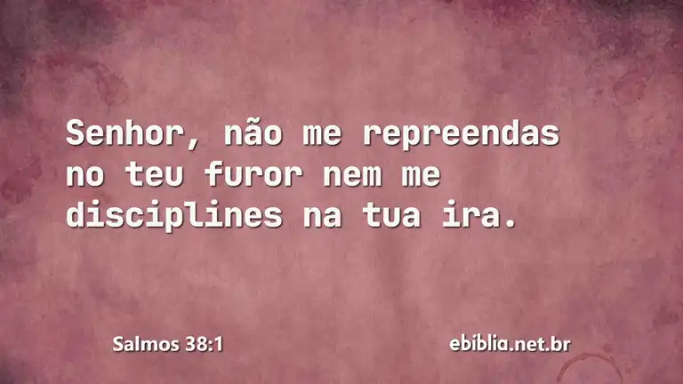 Salmos 38:1