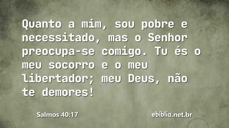 Salmos 40:17