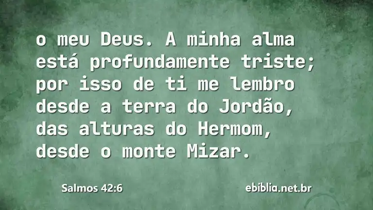 Salmos 42:6