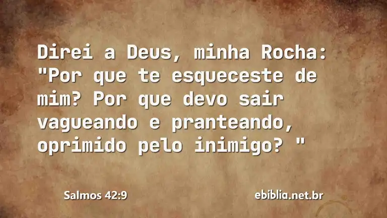 Salmos 42:9