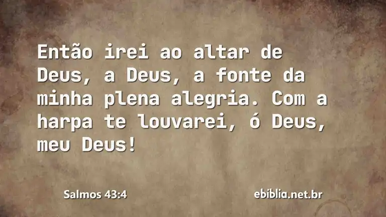 Salmos 43:4