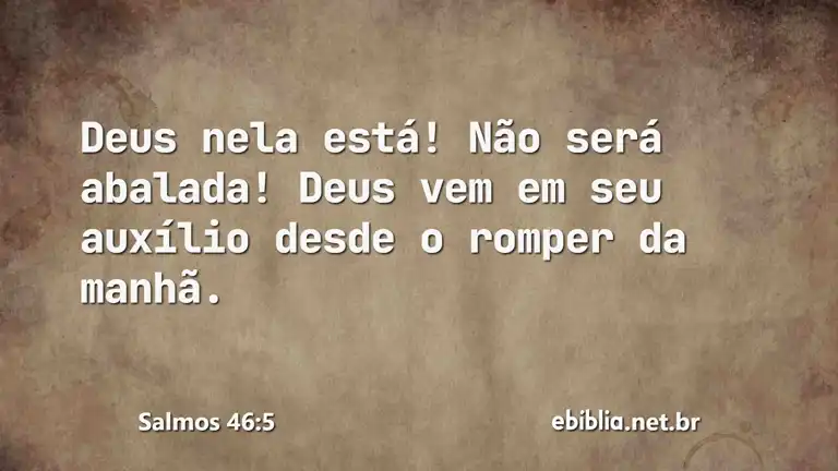 Salmos 46:5