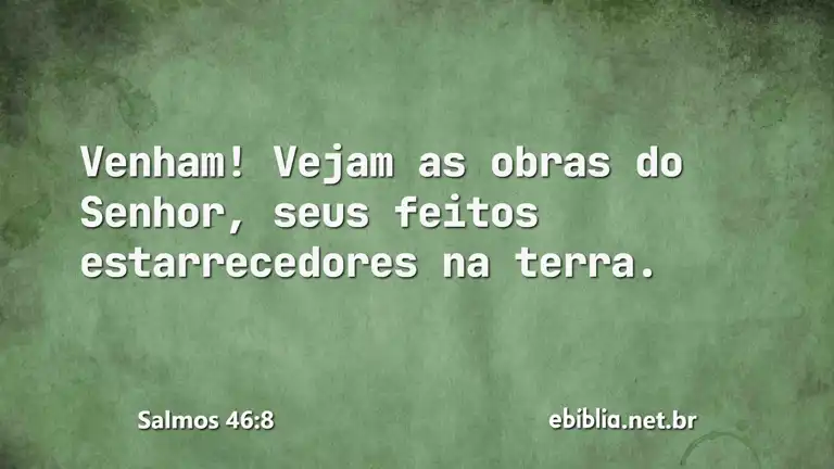 Salmos 46:8