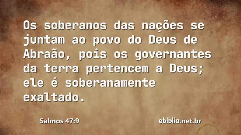 Salmos 47:9