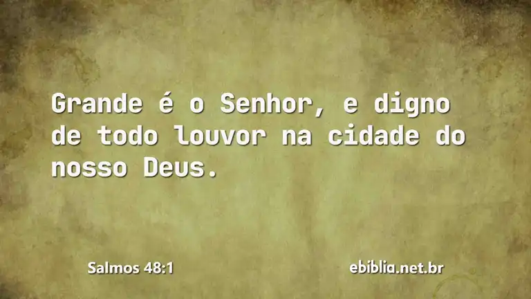 Salmos 48:1