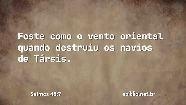 Salmos 48:7