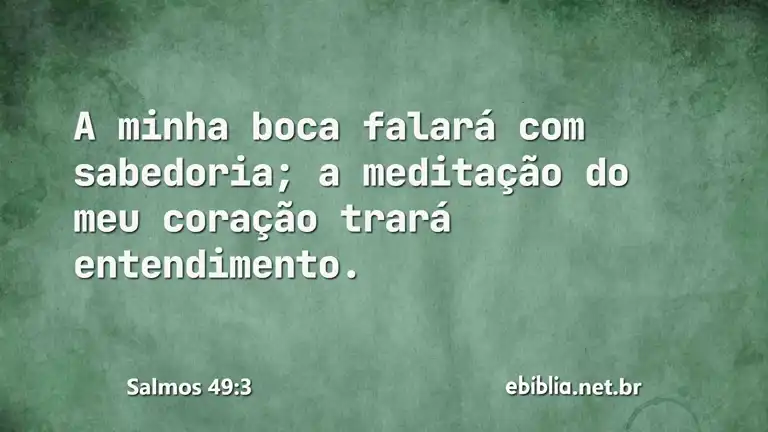 Salmos 49:3