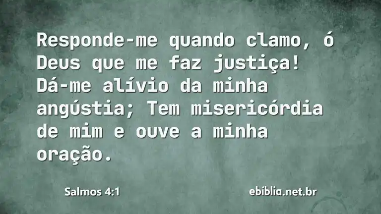 Salmos 4:1