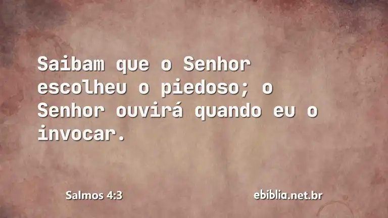 Salmos 4:3