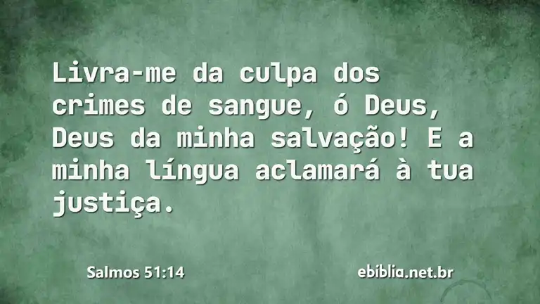 Salmos 51:14