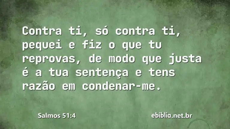 Salmos 51:4