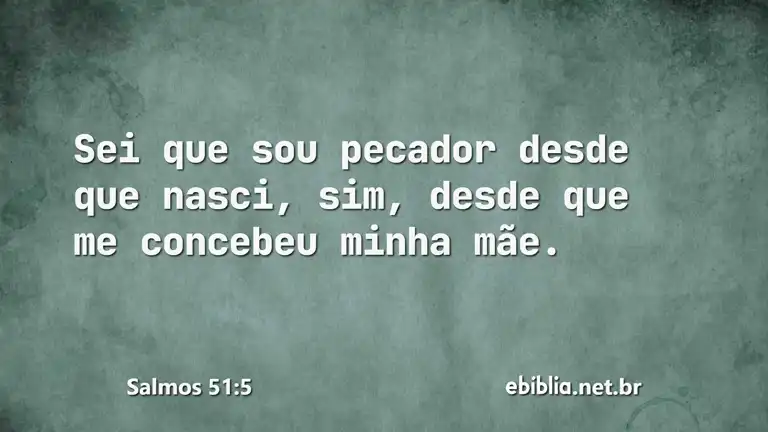 Salmos 51:5