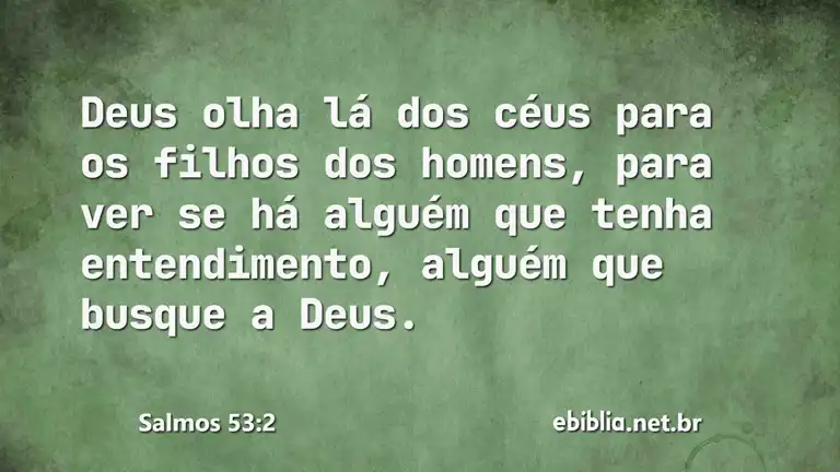 Salmos 53:2