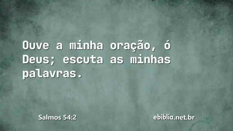 Salmos 54:2