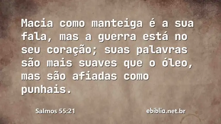 Salmos 55:21