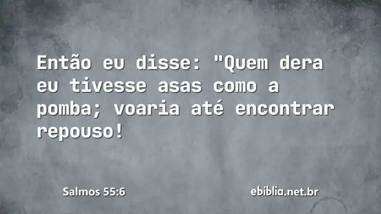 Salmos 55:6