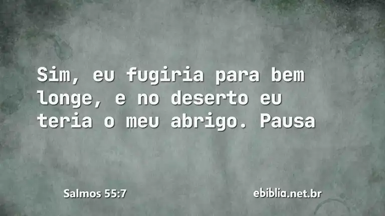 Salmos 55:7