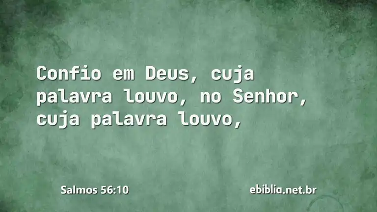 Salmos 56:10