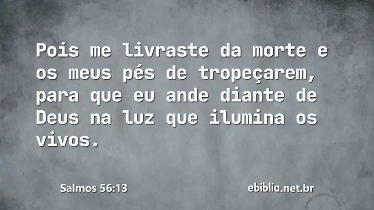 Salmos 56:13