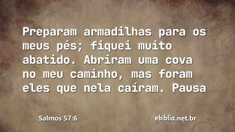 Salmos 57:6