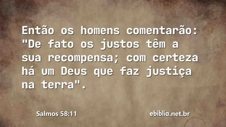 Salmos 58:11