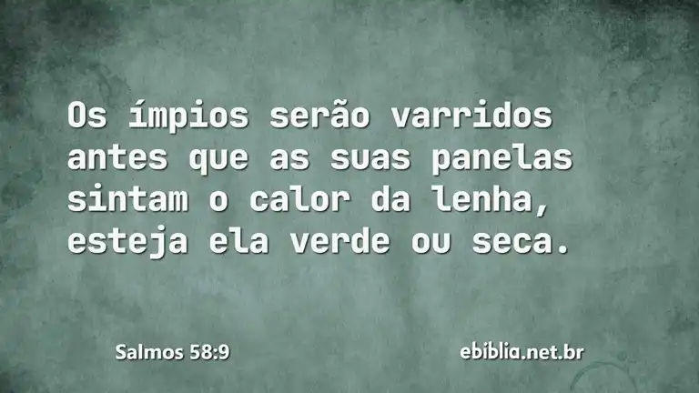 Salmos 58:9