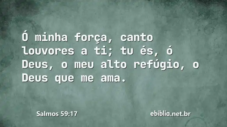 Salmos 59:17