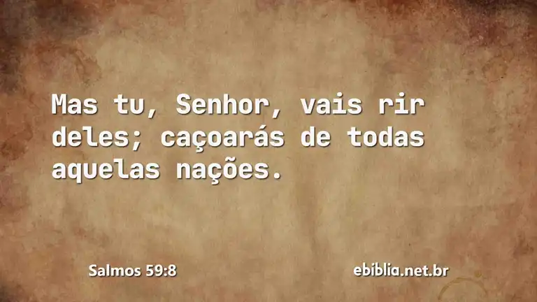 Salmos 59:8