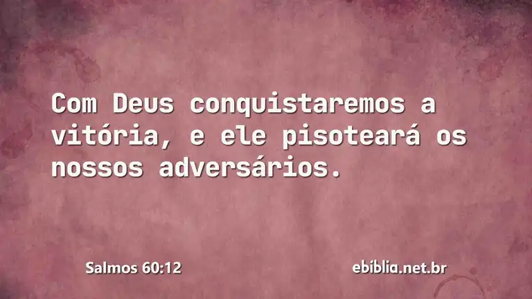 Salmos 60:12