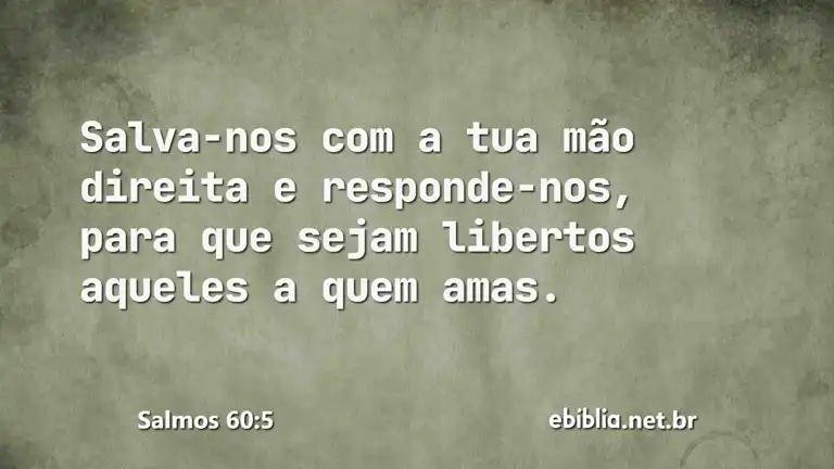 Salmos 60:5