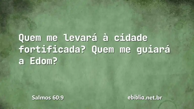 Salmos 60:9