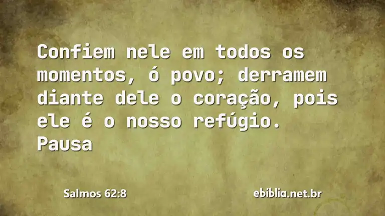 Salmos 62:8