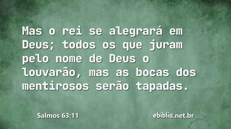 Salmos 63:11