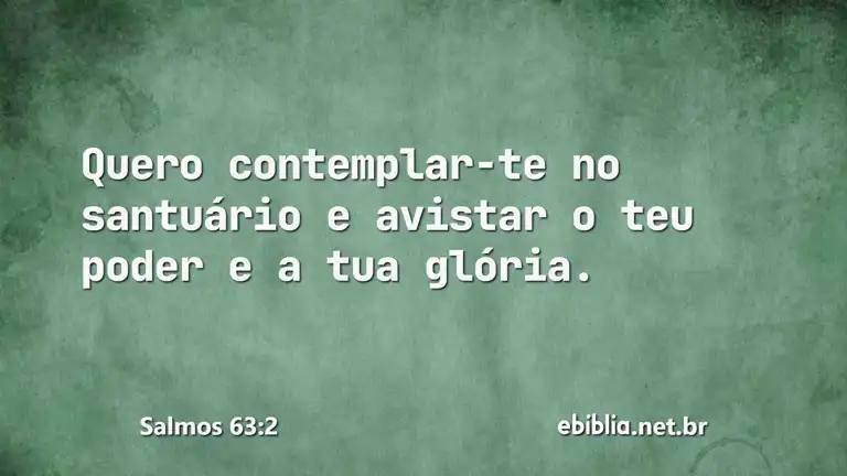 Salmos 63:2