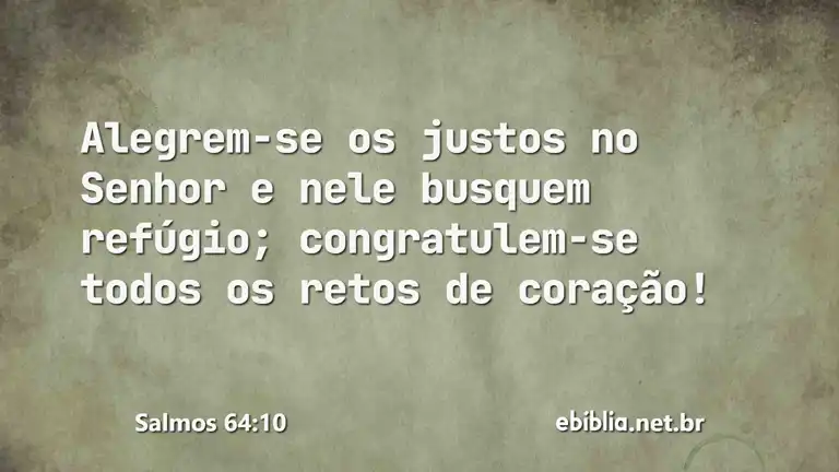 Salmos 64:10