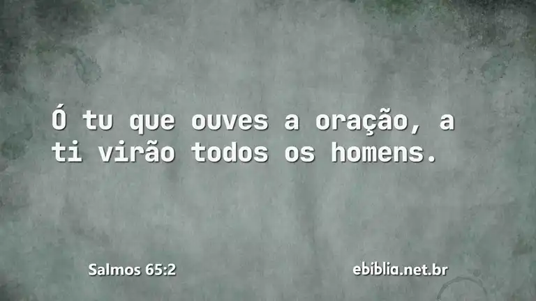 Salmos 65:2