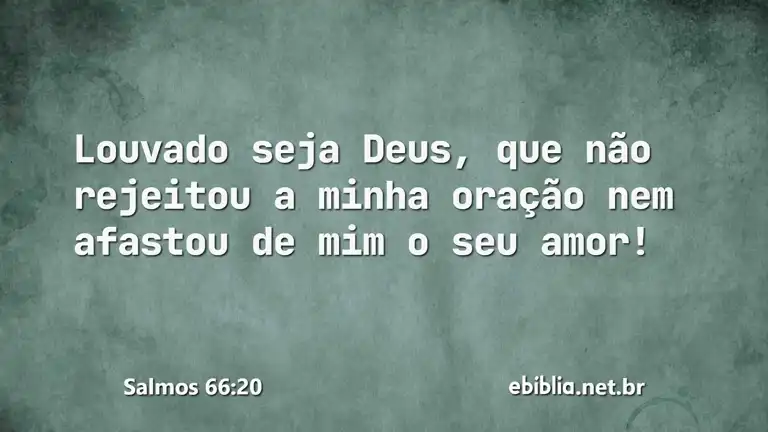 Salmos 66:20