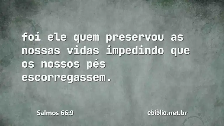 Salmos 66:9