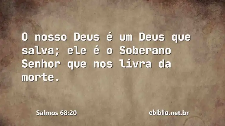 Salmos 68:20