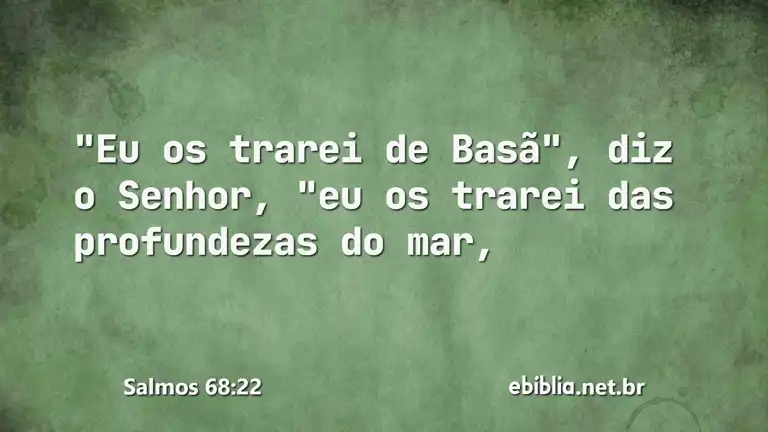 Salmos 68:22