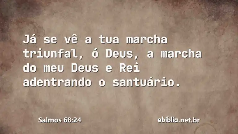 Salmos 68:24