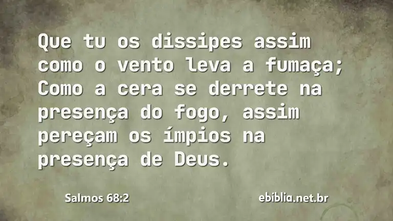 Salmos 68:2