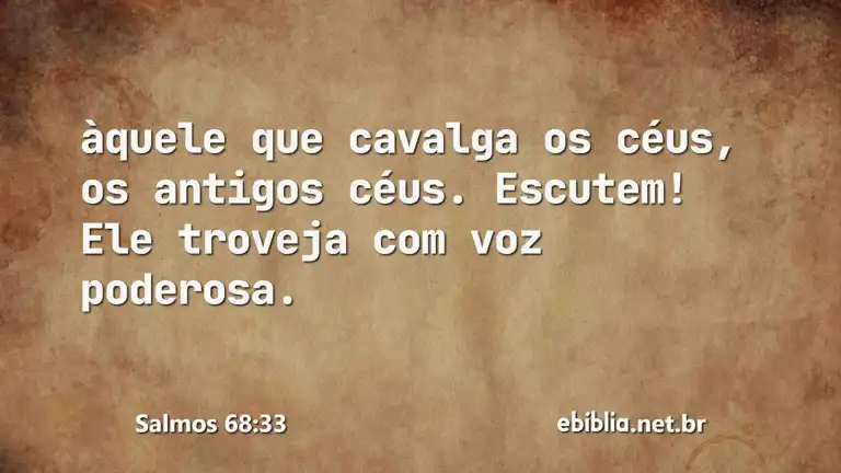 Salmos 68:33